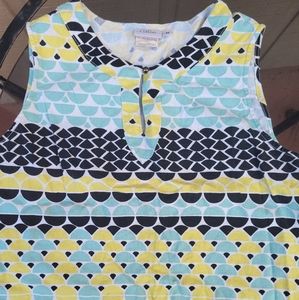 Linen Hot Cotton sleeveless like new. Medium